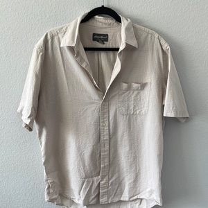 Eddie Bauer mens medium button-down shirt